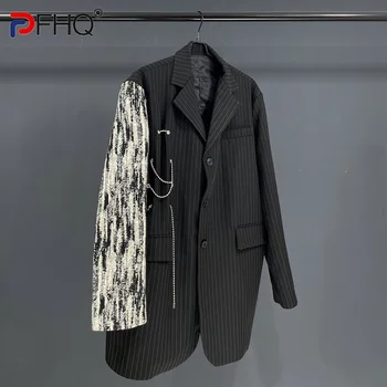 PFHQ Rudenī Jaunu Oriģinālu Dizaina Žakete Vīriešu Ikdienas Uzvalks Jaka Augstas Kvalitātes Līmēšana Moderns, Elegants Mētelis Stilīgu Apģērbu Luksusa