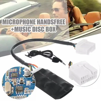 Auto Radio Audio Adapteri Bluetooth Aux Kabelis Brīvroku Mikrofons priekš Honda Accord, Civic CRV Fit Siming Odyssey