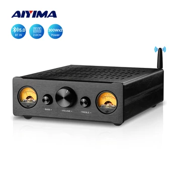 AIYIMA TPA3255 Bluetooth Stūres Pastiprinātājs VU Metrs Pastiprinātājs 2.0 Stereo HiFi Amplificador APTX-LL Skaļruņu Mājas Audio Amp 300Wx2