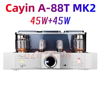 Cayin A-88T MK2 Vakuuma Caurules Pastiprinātājam El34/KT88/6550EH Var Izmantot Klases AB1 Push-pull Pastiprinātājs TR UL Slēdzis 45W*2