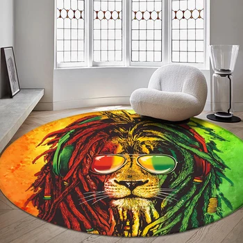 Skaists Lion King Kārta Paklāji Māja Dīvāna, Paklāja Mājas Dzīvojamā Istaba Guļamistaba Vannas Istaba Grīdas Paklāji Izdrukāt Rotā Paklāju