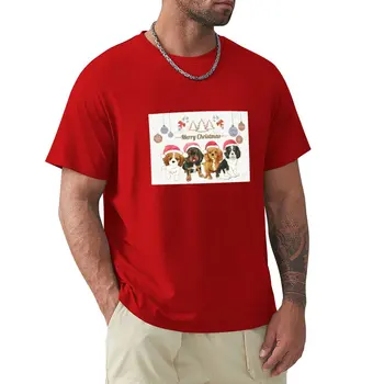 kavaliera karaļa čārlza spaniels T-Krekls pasūtījuma t krekli, izveido pats savu smieklīgu t kreklu pielāgot, t krekli, melni t-krekli vīriešiem