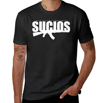 Jauno Karali Lil G Sucious Netīro Biznesu Meksikas Rap T-Krekls melns t krekls vasaras augšpusē melnas krāsas t krekli vīriešu