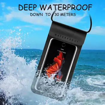 Ūdensizturīgs Tālrunis Lietu Vāku Touchscreen Mobilais Sauso Niršanas Soma, Maisiņš, ar Kakla Siksnu iPhone Xiaomi Samsung Meizu