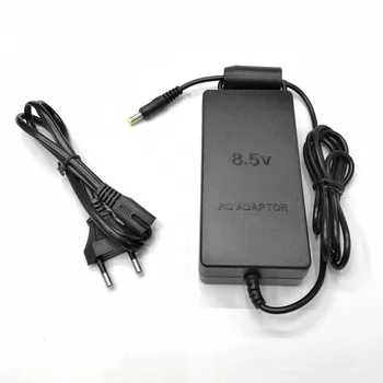 ES/ASV Plug Black Ērti AC Adapteris Lādētājs Barošanas PlayStation 2 PS2 70000 Izejas DC 8.5 V