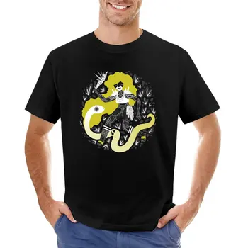 Čūskas Bruņinieks T-Krekls topi, krekli grafikas tees blondīnes t krekls mens grafiskais t-krekli hip hop