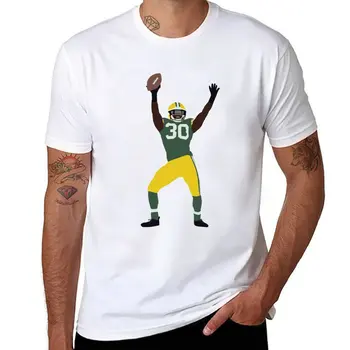 Jaunu Jamaal Williams Futbola Dejas T-Krekls Anime t-krekls cilvēks, apģērbi vīriešiem, grafiskais t krekli