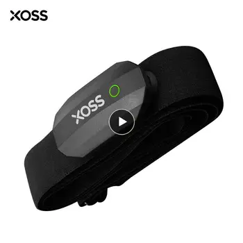 Zoster XOSS Riteņbraukšana Duālais Režīms, Sirdsdarbības Ar Tekošu Velosipēdu Kods Metru Bluetooth 10M ANT+ 6M Riteņbraukšana Sirds ritma Grupa