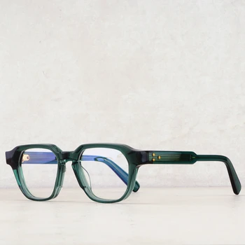 Modes Vintage Brilles Cietu, Biezu Acetāts Stereo Izciršanas Tuvredzība Optisko Rāmis Retro Kvadrātu Stilā Sievietēm Cilvēks A+ Augstas Kvalitātes