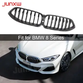 BMW 8 Sērija G14 G15 G16 2019 + ABS Automašīnas Priekšējo Buferi Pinuma Režģi, Restes Auto Stils Priekšējais Bamperis Sacīkšu Grils Acu Priekšā