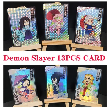Kanroji Mitsuri Kamado Nezuko Demon Slayer Anime attēls DIY Spēļu kolekcija flash atmiņas kartes bērniem rotaļlietas Ziemassvētku dāvanu