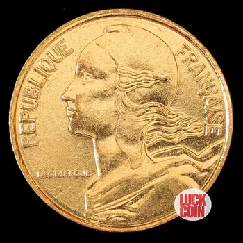 Francija 10 Sheng Ding Kviešu Dieviete 20mm Vecās Monētas Gadā Izlases 100% Oriģināls