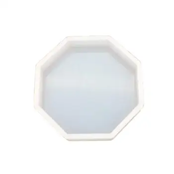 DIY Ģeometrija Kristāla Epoksīda Sveķu Pelējuma Liels Kubs Sešstūra Astoņstūra Spogulis Bookends Silikona Veidnē Aromterapijas Mājas Darbvirsmas Dekori